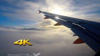 *4K* EasyJet Airbus A319 Beautiful Approach & Crosswind Landing in London Luton