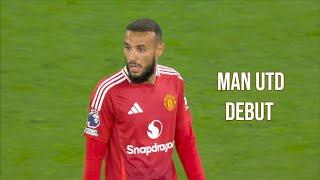 Noussair Mazraoui Debut For Manchester United 