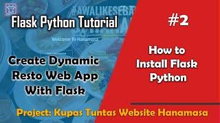 Install Flask Python  |  Flask Python Tutorial # 2