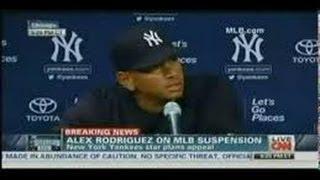 Alex Rodriguez Suspended For The Entire 2014 MLB Season