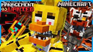 Minecraft FNAF | Management Wanted Survival | SALVAGING Old Animatronics! [Part 3]