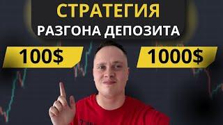 РАЗГОН ДЕПОЗИТА СО 100$ СТРАТЕГИЯ ДЛЯ ФЬЮЧЕРСОВ. ФЬЮЧЕРСЫ BINANCE.