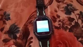 Smartwatch Max 007 Kids Startup and Shutdown  (Hello & BYE)