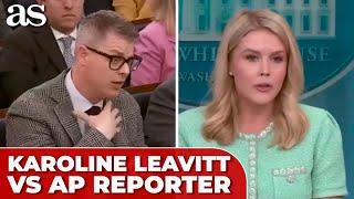 HUGE CLASH erupts between KAROLINE LEAVITT and AP Reporter: 'IT'S INSULTING...'