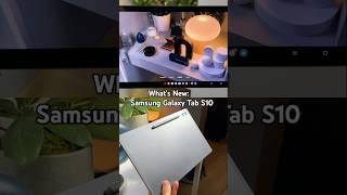 What's New: Samsung Galaxy Tab S10