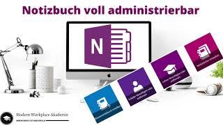 OneNote | voll administrierbares Notizbuch erstellen  für kollaboratives Arbeiten und Lehrer