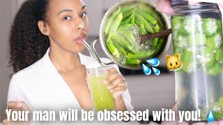 Okra Water THE VIRAL Women's Health Recipe Hack You need to try!