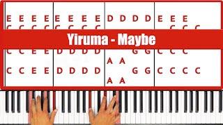 Maybe Piano - How to Play Yiruma Maybe Piano Tutorial!