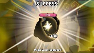 I Just Upgrade my financier Cookie's Magic Candy To +50.