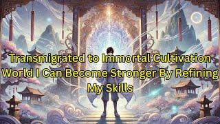 Transmigrated to Immortal Cultivation World I Can Become Stronger By Refining My Skills