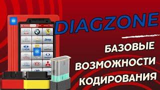 Базовые возможности кодирование Diagzone