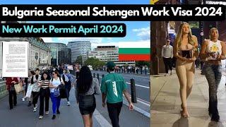 Bulgaria Work Permit 2024,Bulgaria Jobs,How To Apply Bulgaria Visa,Bulgaria Work Permit New Update,