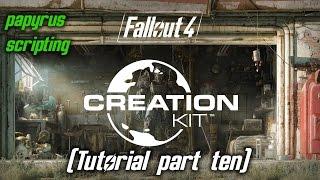 Fallout 4 Creation Kit Tutorial (part 10) (using enable markers)