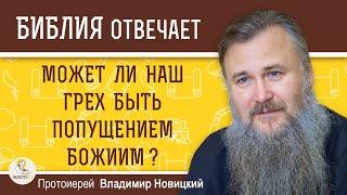 Может ли наш грех быть попущением Божиим ?  Протоиерей Владимир Новицкий