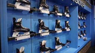 Getting NEW skates from HockeyMonkey in Boston!