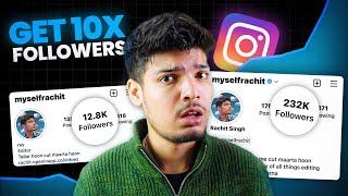 MY INSTAGRAM GROWTH STRATEGY | INSTAGRAM ALGORITHM EXPOSED  (2024) | RACHIT SINGH