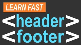 HTML header & footer Tags Tutorial (Semantic Elements): Easy Guide for Beginners