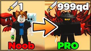 How to Level Up QUICKLY Go from Noob To Pro | Ninja Fighting Simulator | Roblox Pt. 1