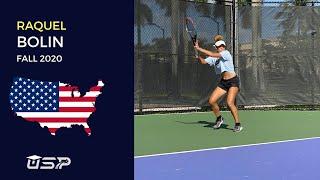 Raquel Bolin - Tennis Recruiting Video - Fall 2020