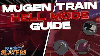 NEW HELL MODE MUGEN TRAIN GUIDE  | Project Slayers