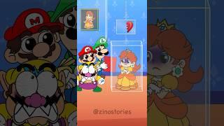 Who chooses to save? Wario vs Mario vs Luigi | Mario