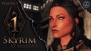 Let's Play Skyrim AE Modded - EP 1 -  Finally Some Action