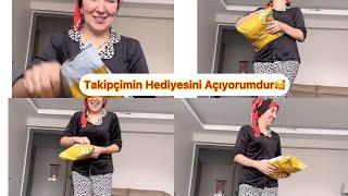 GELEN HEDİYELERİMİ GİYİNİP DENEDİM ÇOK MUTLU OLDUM