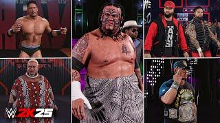 WWE 2K25 Showcase Entrances: Rocky Maivia, Umaga, Rikishi, John Cena '07, The Uso '17 & More (PS5)