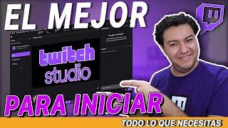 TWITCH STUDIO el mejor programa Para INICIAR en Twitch