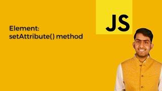 Element: setAttribute() method | JavaScript | ReactJS | Frontend | Web Development #javascript #web
