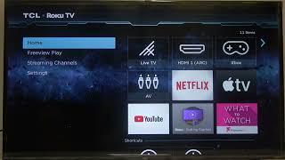 How To Enable & Disable Fast TV Start On 40 Inch TCL Roku TV Class 3 Series