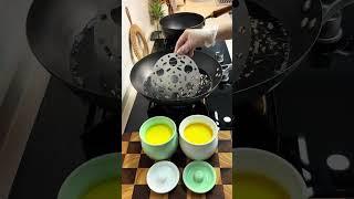 蒸鸡蛋羹到底该用凉水还是开水？今天用开水和凉水，分别蒸了蛋羹，看看对比怎么样#鸡蛋羹 #开水蒸蛋 #蒸蛋 #瓦罐汤