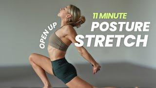 11 Minute Upper Body Stretch for good posture, back & Neck pain