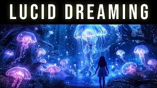 Lucid Dream Induction REM Sleep Music To Induce Vivid Lucid Dreams | Lucid Dreaming Black Screen