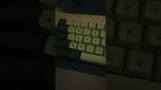 Кастом Dk61 gateron milky yellow lubed