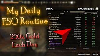 My Elder Scrolls Online Gold Making Routine in 2024 | Full Guide & Showcase