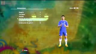 BEST FACE & HAIR EDEN HAZARD 2014 2015  PES 2013   DESCARGA