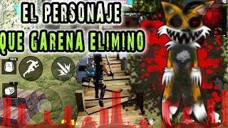 EL PERSONAJE DE FREE FIRE QUE FUE ELIMINADO AL INSTANTE/CREEPYPASTAS DE FREE FIRE