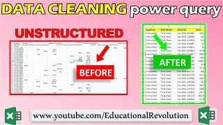 Master Data Cleaning in Excel: Power Query Techniques