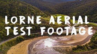 Lorne Scenic Beach and Great Ocean Road | RAW Aerial Footage