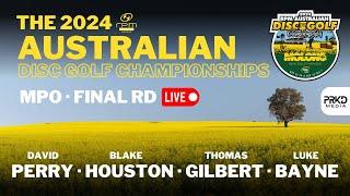 RPM Australian Disc Golf Championships 2024 • Final Round • MPO Lead