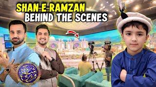 Interesting Off Camera Of Shaan e Ramzan  Screen K Pichay K Manazir  Wasim Badami ️