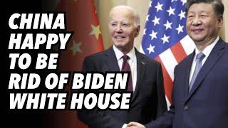 China happy to be rid of Biden White House