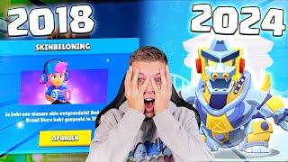 MIJN BRAWL STARS EVOLUTIE! 2018 TOT 2024!! 