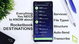 Rocketbook DESTINATIONS: Everything You NEED TO KNOW