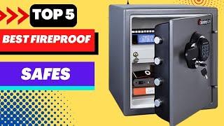 Top 5 Best fireproof Waterproof Safe || Fireproof Safe For Home 2023