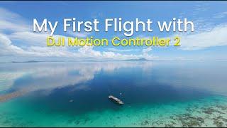 My 1st Flight with DJI Motion Controller 2