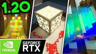 5 RTX Shaders For Minecraft Bedrock 1.20!