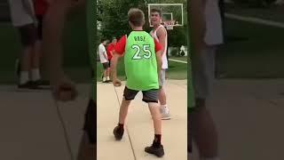 Basketball Kid Gets Destroyed