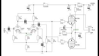 Двухтактный усилитель на 6п14п Часть 1 (Архив)